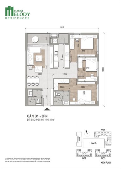 CHUNG CƯ HÀ NỘI MELODY RESIDENCES HƯNG THỊNH LINH ĐÀM