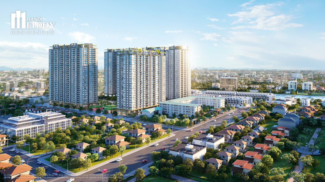 CHUNG CƯ HÀ NỘI MELODY RESIDENCES HƯNG THỊNH LINH ĐÀM